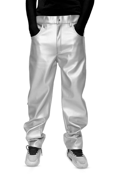 PSYCHE Vegan Leather jeans
