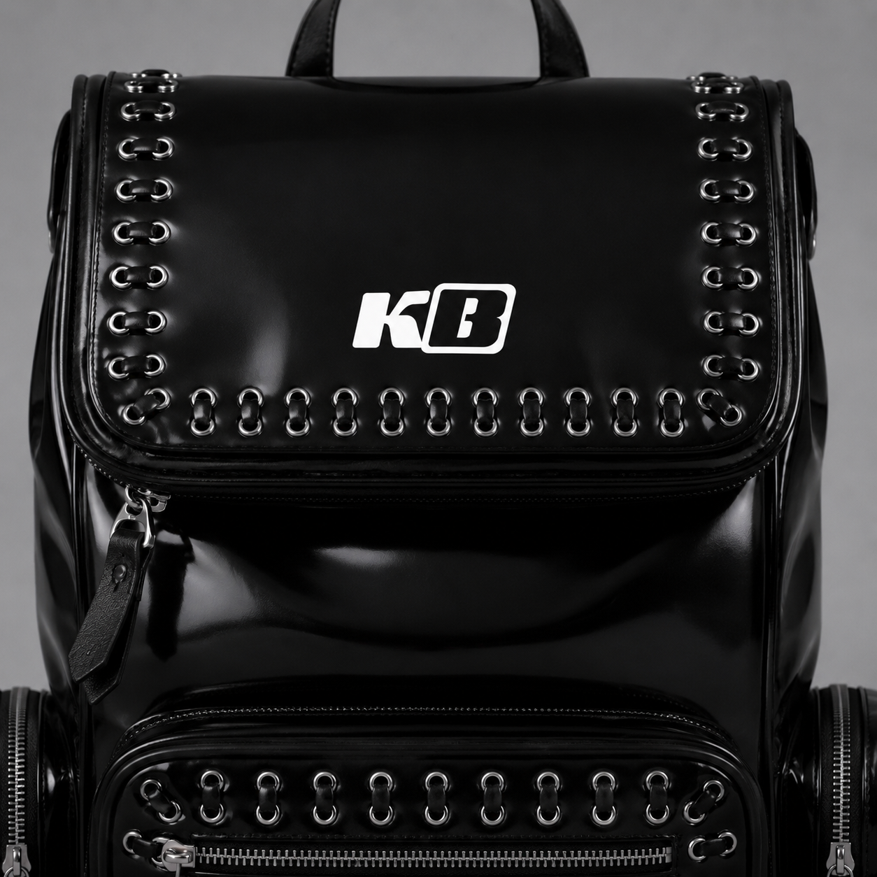 KB KYRO Backpack – Premium Glossy PVC