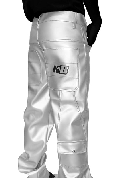 PSYCHE Vegan Leather jeans
