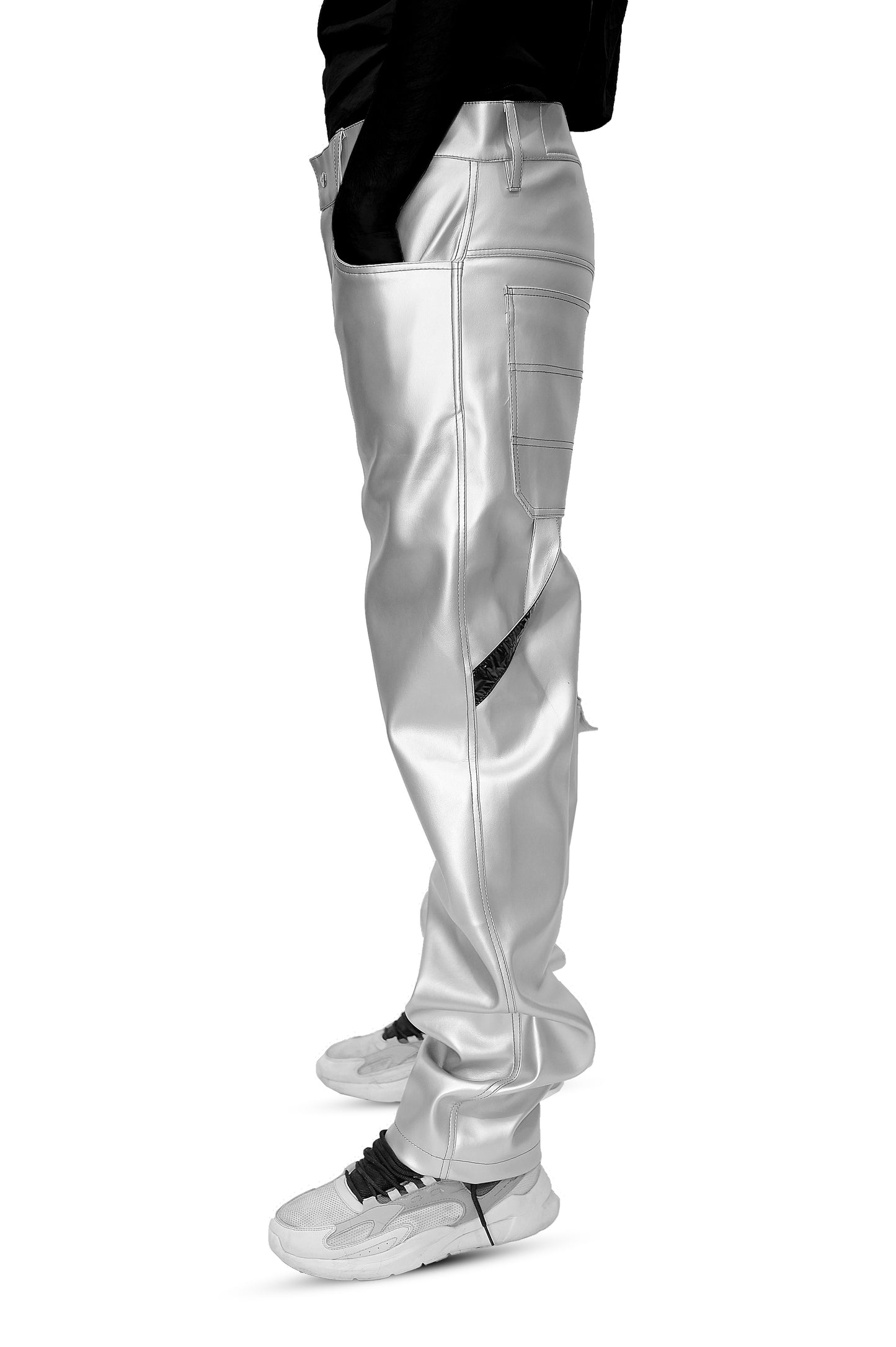 PSYCHE Vegan Leather jeans