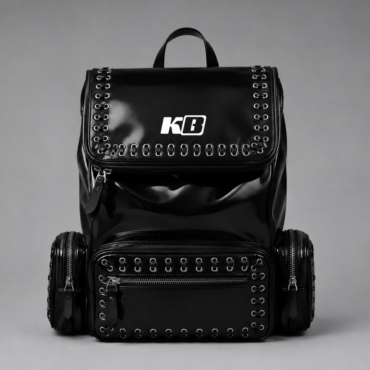 KB KYRO Backpack – Premium Glossy PVC