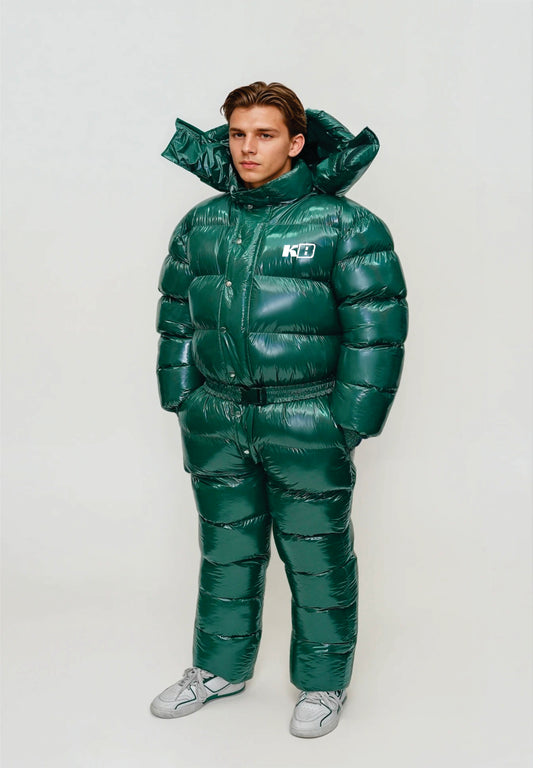 Winglow Shiny Nylon Down Suit